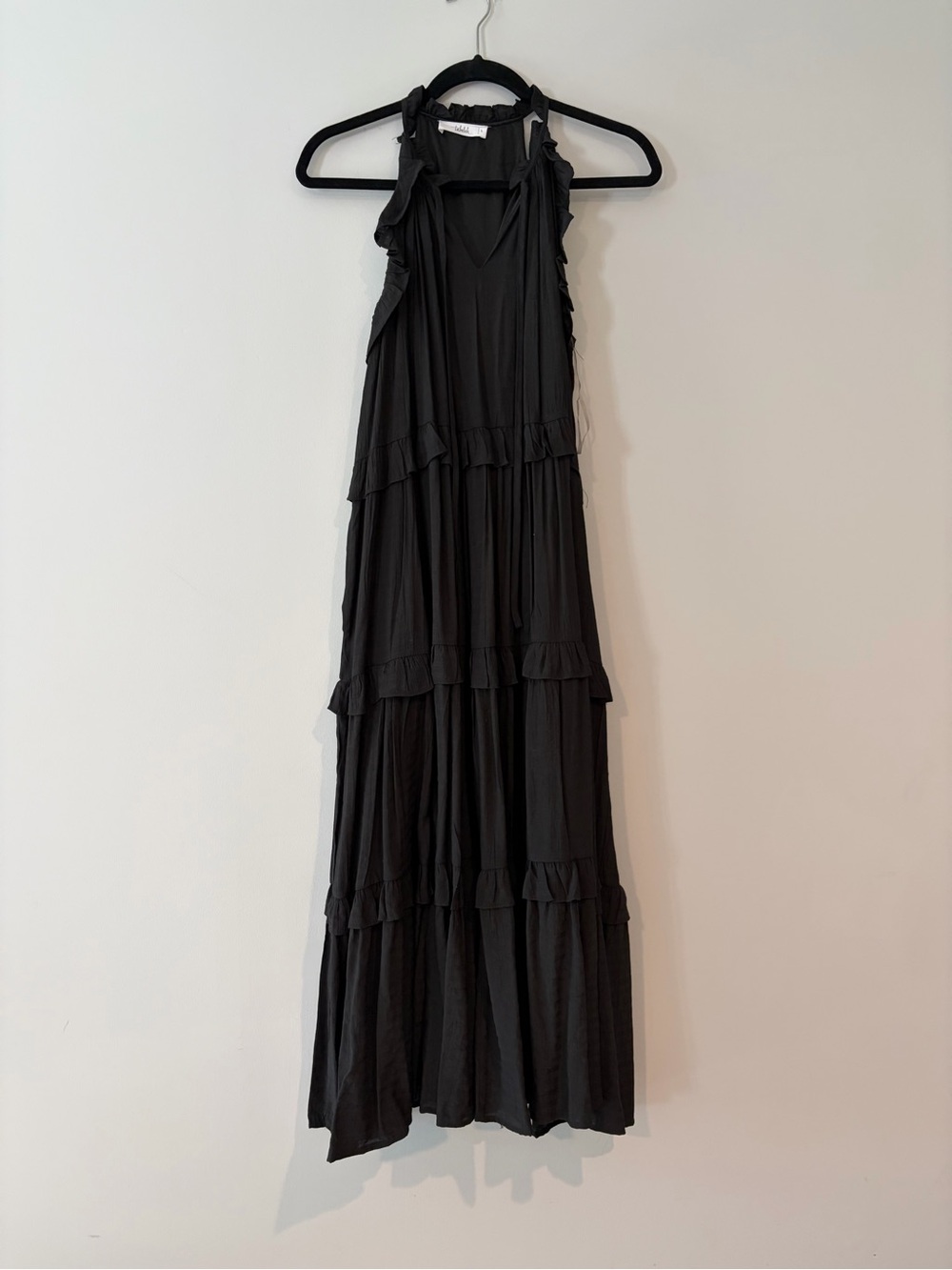 Talula Black Ruffle High-Low Dress - Picture 2 of 6